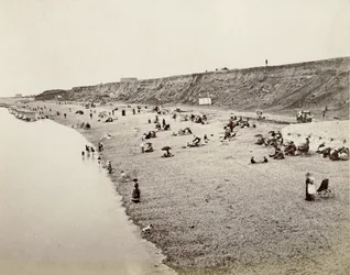 Babbacombe Beach, Devon, 1890er Jahre
